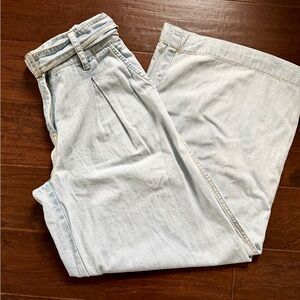 Pilcro Light Blue Ankle & Cropped Jeans